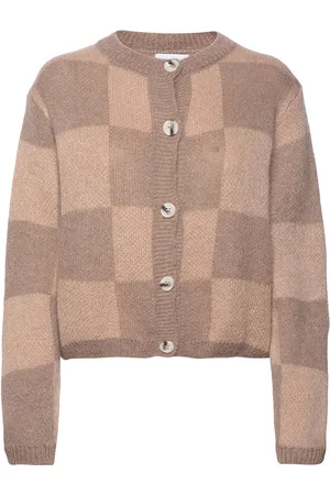 Noella Kiana Knit Cardigan Brown