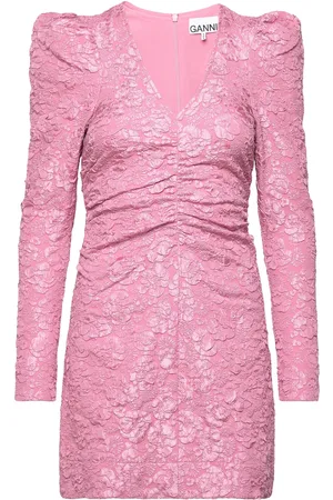 Ganni Stretch Jacquard Pink