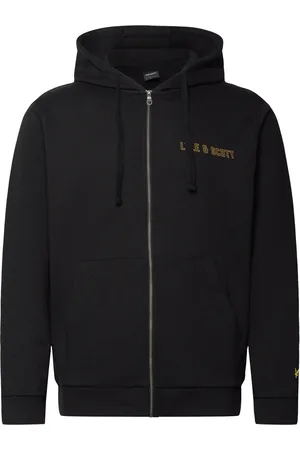 Lyle & Scott Collegiate Full Zip Hoodie Black