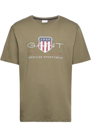 GANT Reg Archive Shield Ss T-Shirt Khaki