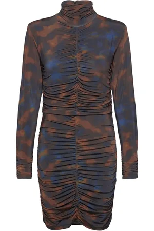 Gestuz Alinegz Short Dress Brown