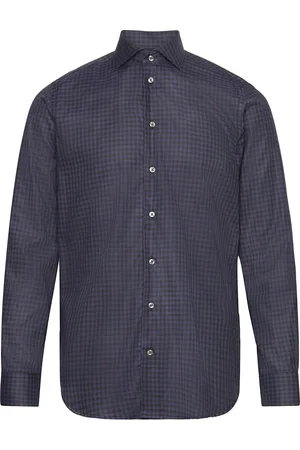 BOSWEEL SHIRTS EST. 1937 Slim Fit Mens Shirt Navy