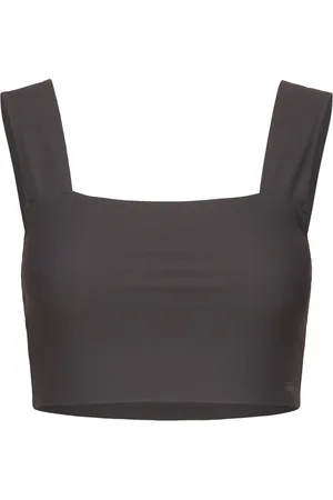 Rethinkit Telma Top Crop Wide Straps Black