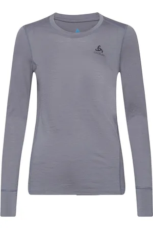 Odlo Bl Top Crew Neck L/S Merino 200 Grey