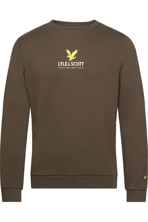 Lyle & Scott Eagle Logo Sweatshirt Khaki