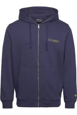 Lyle & Scott Collegiate Full Zip Hoodie Navy