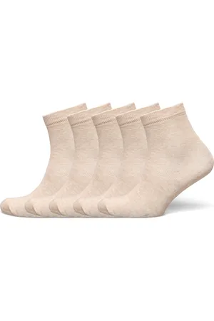 Minymo Ankle Sock -Solid Beige