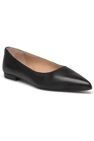 Ralph Lauren Londyn Burnished Leather Ballet Flat