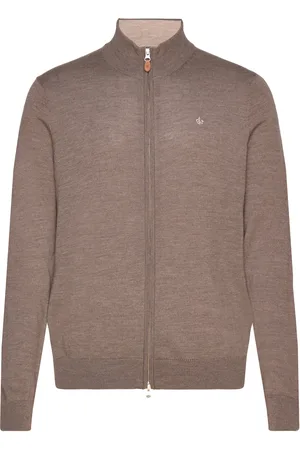 Morris Merino Zip Cardigan