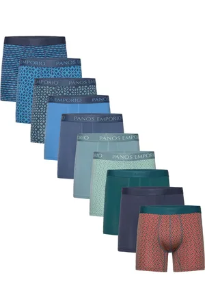 Panos Emporio 10Pk Base Bamboo Boxer Navy