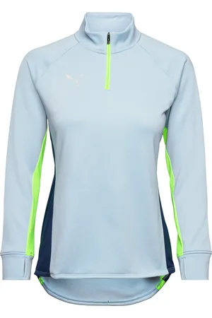 PUMA Individualblaze Training 1/4 Zip Top Blue