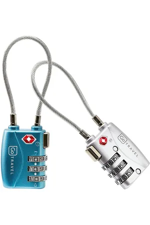 Go Travel Reisaccessoires Tsa Combi Cable Padlocks
