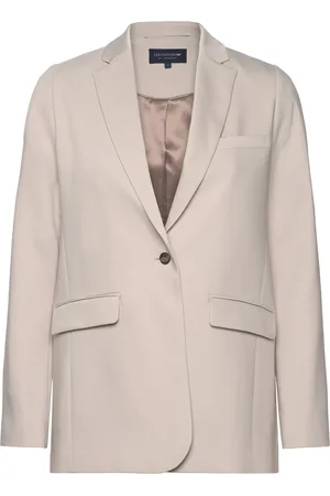 Lexington Remi Lyocell Blend Blazer Grey