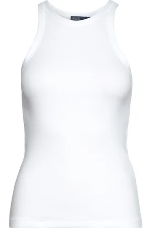 Ralph Lauren Ribbed Cotton Tank Top