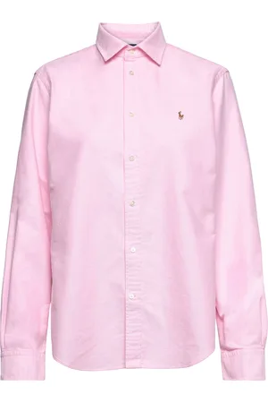 Ralph Lauren Slim Fit Oxford Shirt Pink