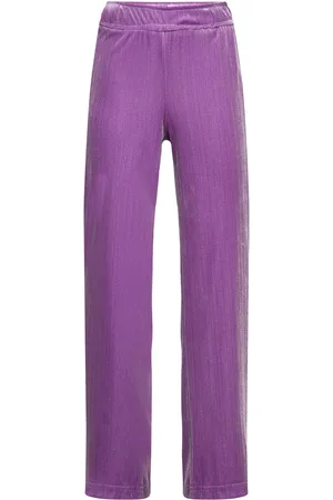 ONLY Kogwendy-Mabel Wide G Velvet Pant Tlr Purple