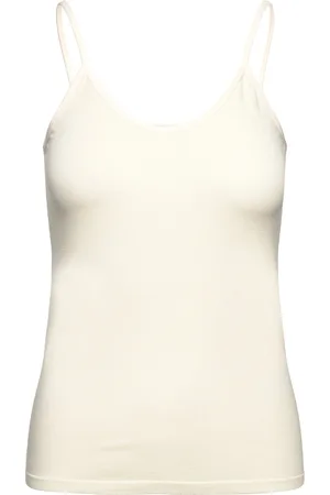 Swedish Stockings Emmy Cashmere Singlet Cream