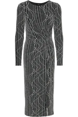 VERO MODA Vmkanz Sibe Ls Calf Dress Jrs