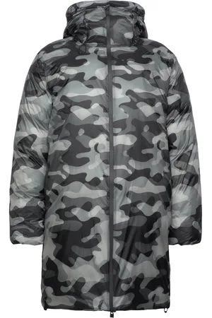 Rains Kevo Long Puffer Jacket W4T4 Grey