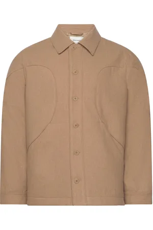 WoodWood Clive Panelled Shirt Beige