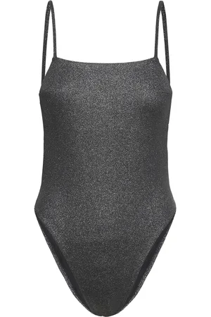 Calvin Klein Piece Square Neckline Black