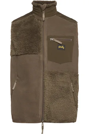 Stan Ray Patchwork Fleece Vest Khaki