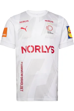 PUMA Dansk Håndbold Away Jersey White