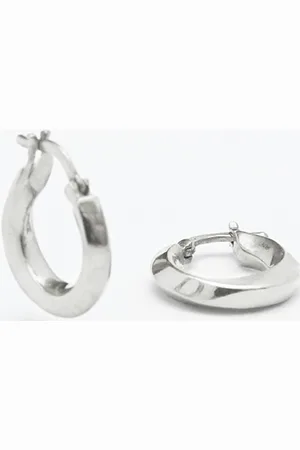 Blue Billie Mini Swirl Hoops
