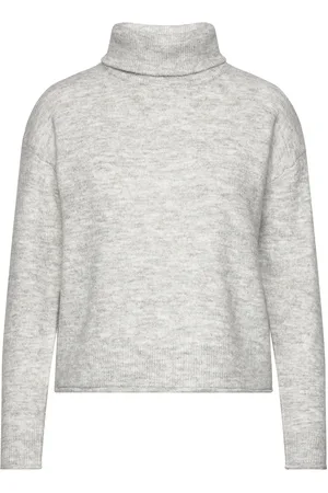 VERO MODA Vmkaden Ls Rollneck Pullover Ga Bf Grey