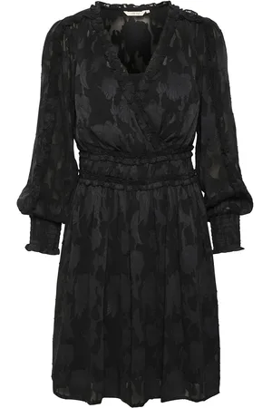 Cream Cryana Dress - Zally Fit Black