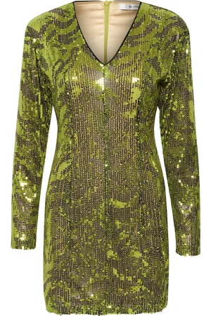 Gestuz Paisleygz Ls Short Dress Green