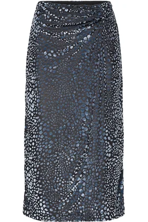 Soaked in Luxury Slnicha Skirt Blue