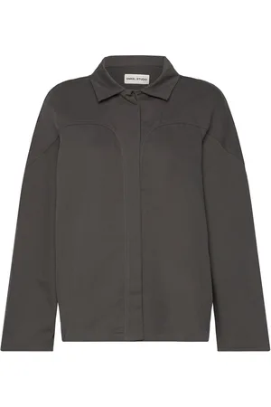 Enkel Studio Esran Ls Shirt F Grey