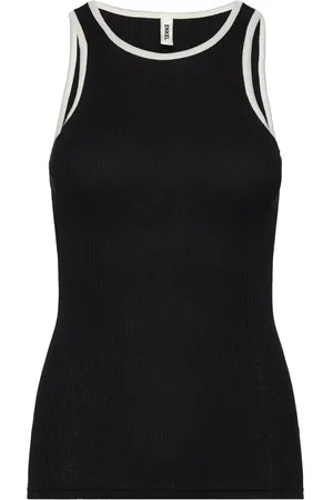 Enkel Studio Eswalmue Tank Top Contrast F Black
