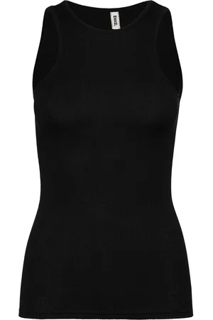 Enkel Studio Eswalmue Tank Top Solid F Black