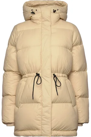 Peak Performance W Down Hood Parka- Beige