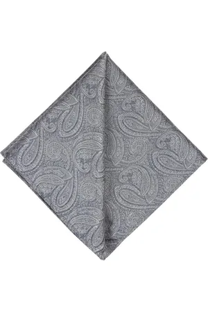 Portia 1924 Paisley Silk Pocket Square