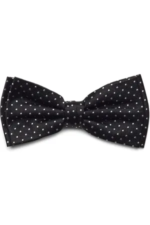 Portia 1924 Dots Silk Bow Tie Navy