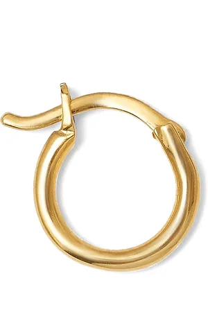 Blue Billie Wire Hoops Gold