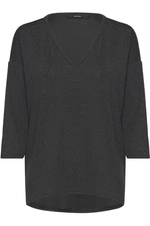 VERO MODA Vmkanva 3/4 V-Neck Top Jrs