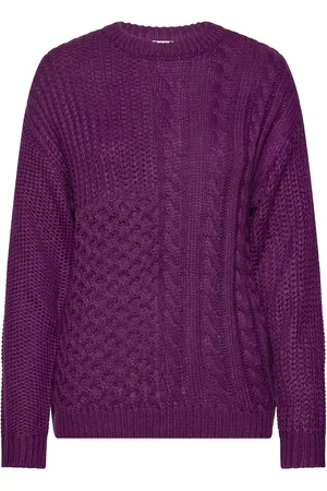 VILA Vikana L/S Detailed Knit /B Purple