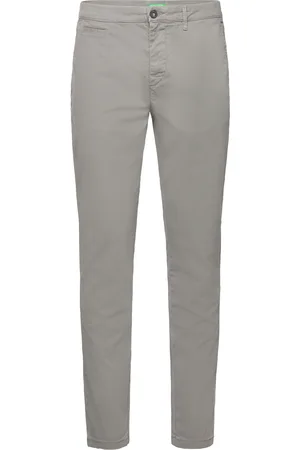Benetton Chino Trousers Grey
