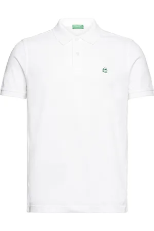 Benetton H/S Polo Shirt White