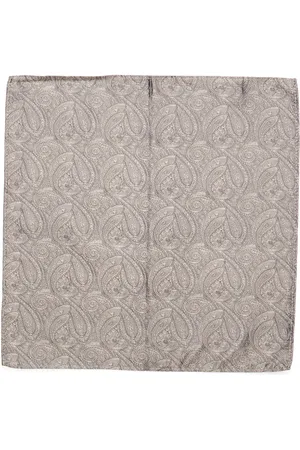 Portia 1924 Paisley Silk Pocket Square