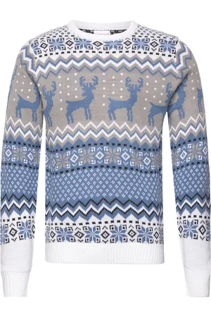Christmas Sweats The Traditional Christmas Sweater Blue Blue