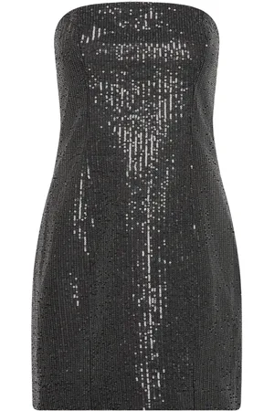 ROTATE Twill Sequin Mini Dress