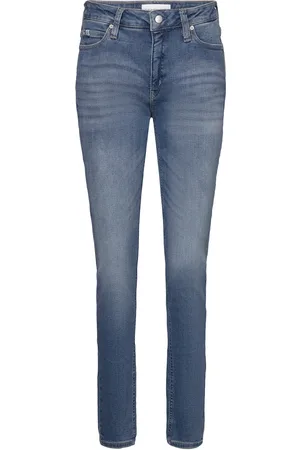 Calvin Klein Mid Rise Skinny Blue