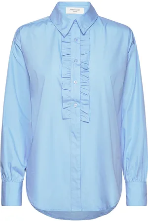 Rosemunde Rwsebony Shirt W/Ruffles Blue