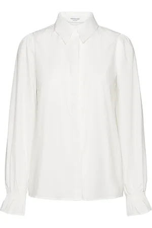 Rosemunde Shirt W/ Smock Detail White