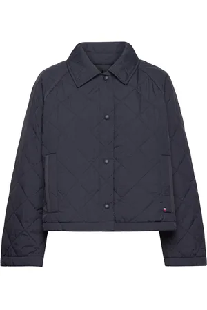 Tommy Hilfiger Quilted Lw Padded Short Jacket Navy